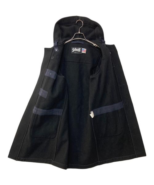 Schott（ショット）Schott (ショット) ダッフルコート ブラック サイズ:Mの古着・服飾アイテム