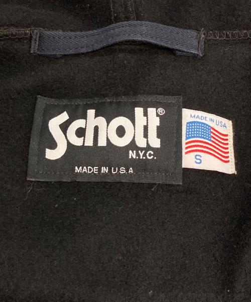Schott（ショット）Schott (ショット) ダッフルコート ブラック サイズ:Mの古着・服飾アイテム