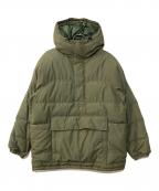 Snow peakスノーピーク）の古着「ダウンアノラックパーカー」｜グリーン