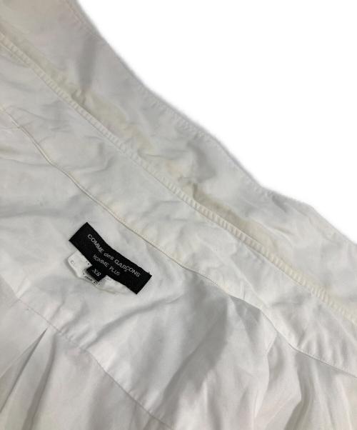 COMME des GARCONS HOMME PLUS（コムデギャルソンオムプリュス）COMME des GARCONS HOMME PLUS (コムデギャルソンオムプリュス) ボウタイシャツ ホワイト サイズ:XSの古着・服飾アイテム