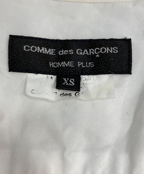 COMME des GARCONS HOMME PLUS（コムデギャルソンオムプリュス）COMME des GARCONS HOMME PLUS (コムデギャルソンオムプリュス) ボウタイシャツ ホワイト サイズ:XSの古着・服飾アイテム