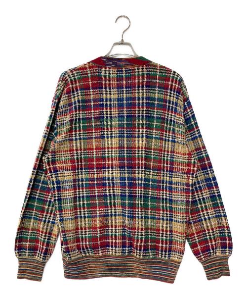 missoni（ミッソーニ）MISSONI (ミッソーニ) ニットカーディガン マルチカラー サイズ:50の古着・服飾アイテム