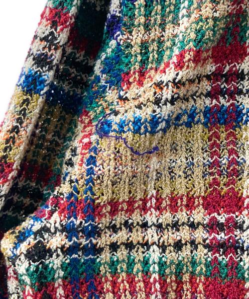 missoni（ミッソーニ）MISSONI (ミッソーニ) ニットカーディガン マルチカラー サイズ:50の古着・服飾アイテム