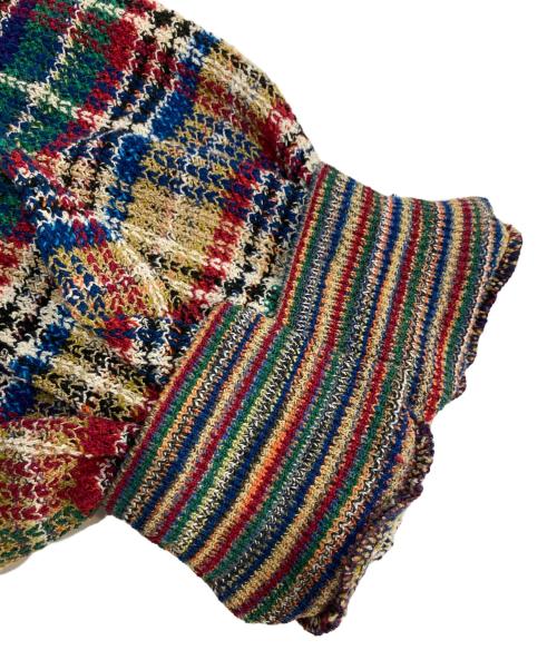 missoni（ミッソーニ）MISSONI (ミッソーニ) ニットカーディガン マルチカラー サイズ:50の古着・服飾アイテム