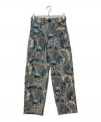 ETROエトロ）の古着「Paisley Print Pants」｜グリーン