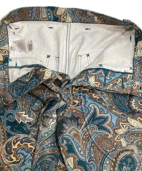 ETRO（エトロ）ETRO (エトロ) Paisley Print Pants グリーン サイズ:38の古着・服飾アイテム