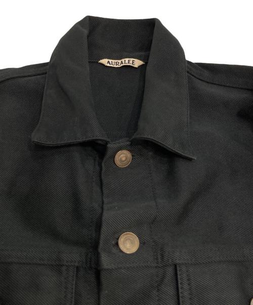 AURALEE（オーラリー）AURALEE (オーラリー) finx moleskin jacket  ブラック サイズ:3の古着・服飾アイテム