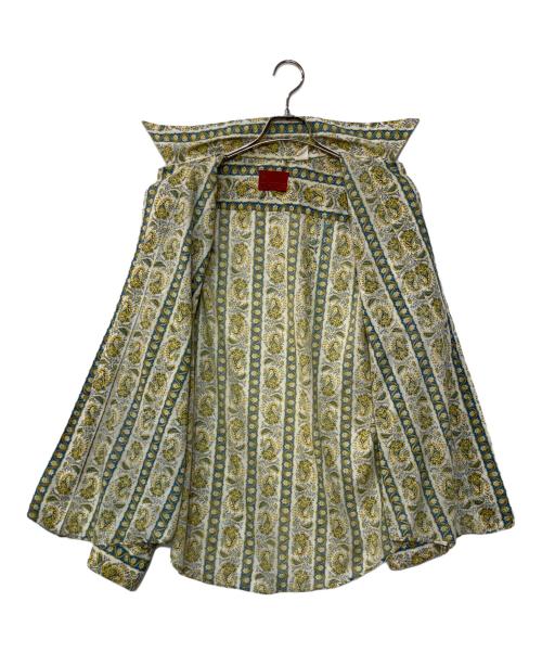 Sears（シアーズ）Sears (シアーズ) 総柄オープンカラーシャツ グリーン サイズ:Lの古着・服飾アイテム
