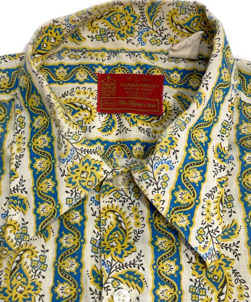 Sears（シアーズ）Sears (シアーズ) 総柄オープンカラーシャツ グリーン サイズ:Lの古着・服飾アイテム