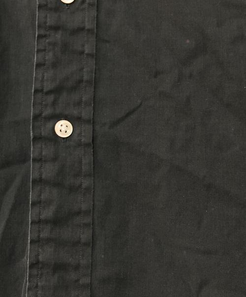 RALPH LAUREN（ラルフローレン）RALPH LAUREN (ラルフローレン) BLAKE コットンシルクシャツ ブラック サイズ:XLの古着・服飾アイテム