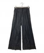 masuエムエーエスユー）の古着「CLASSIC EASY TROUSERS」｜ブラック