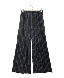 masu（エムエーエスユー）の古着「CLASSIC EASY TROUSERS」｜ブラック