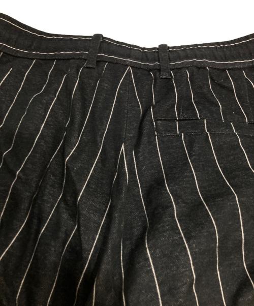 masu（エムエーエスユー）masu (エムエーエスユー) CLASSIC EASY TROUSERS ブラック サイズ:46の古着・服飾アイテム