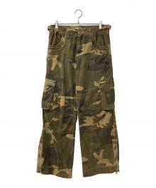 Jaded London（ジェイデッドロンドン）の古着「Camo Trooper Cargo Pants カモフラパンツ」｜カーキ