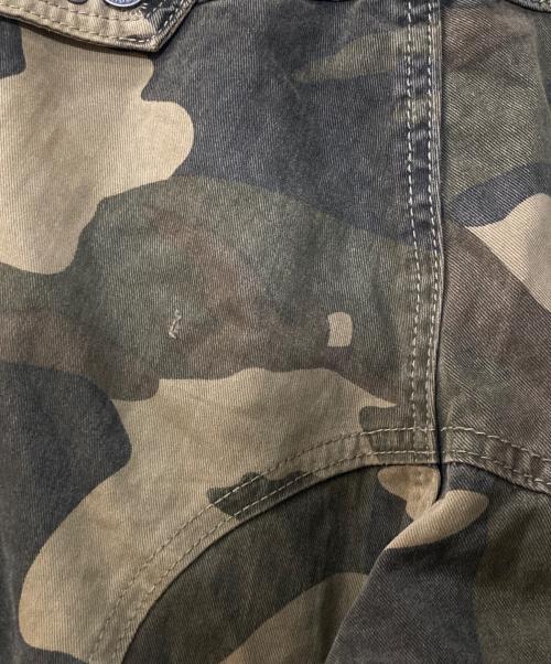 Jaded London（ジェイデッドロンドン）Jaded London (ジェイデッドロンドン) Camo Trooper Cargo Pants カモフラパンツ カーキ サイズ:32の古着・服飾アイテム