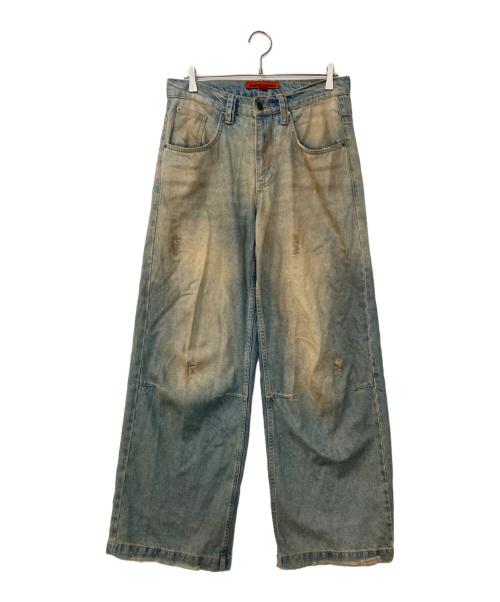 Jaded London（ジェイデッドロンドン）Jaded London (ジェイデッドロンドン) フェード加工デニムパンツ インディゴ サイズ:30の古着・服飾アイテム
