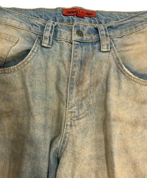 Jaded London（ジェイデッドロンドン）Jaded London (ジェイデッドロンドン) フェード加工デニムパンツ インディゴ サイズ:30の古着・服飾アイテム