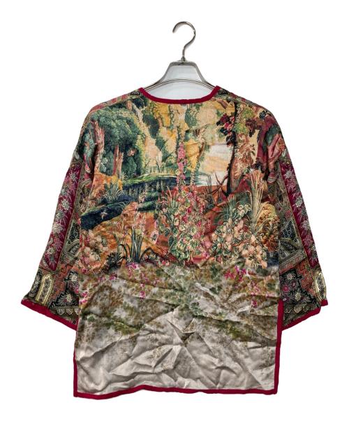 ETRO（エトロ）ETRO (エトロ) ペイズリー柄カーディガン ベージュ サイズ:Sの古着・服飾アイテム