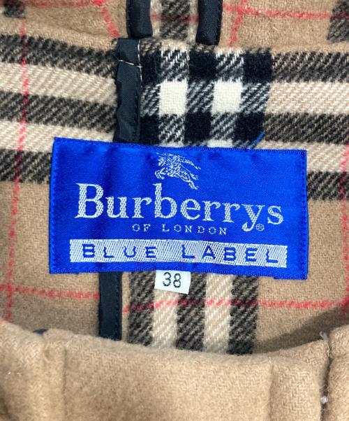 Burberry's（バーバリーズ）Burberry's (バーバリーズ) ノバチェックダッフルコート キャメル サイズ:38の古着・服飾アイテム