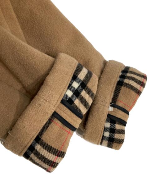 Burberry's（バーバリーズ）Burberry's (バーバリーズ) ノバチェックダッフルコート キャメル サイズ:38の古着・服飾アイテム