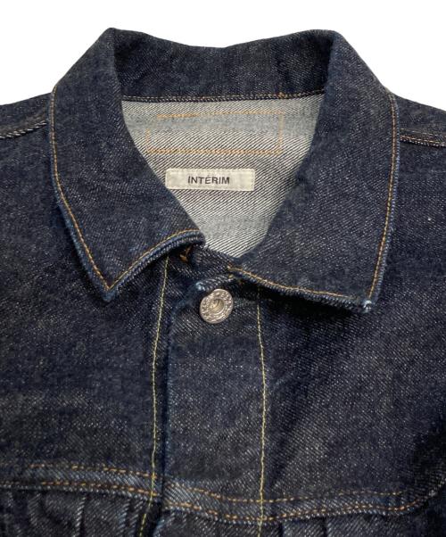 INTERIM（インテリム）INTERIM WASH HEAVY KIBATA SHUTTLE HYPER BIG WWII 1ST DENIM JACKET ウォッシュ ヘビー キバタ シャトル ハイパービッグ WWII ファースト デニムジャケット サイズ:4の古着・服飾アイテム
