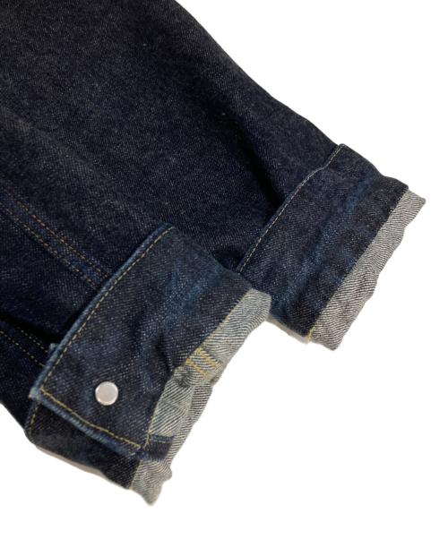 INTERIM（インテリム）INTERIM WASH HEAVY KIBATA SHUTTLE HYPER BIG WWII 1ST DENIM JACKET ウォッシュ ヘビー キバタ シャトル ハイパービッグ WWII ファースト デニムジャケット サイズ:4の古着・服飾アイテム