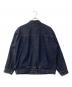 INTERIM WASH HEAVY KIBATA SHUTTLE HYPER BIG WWII 1ST DENIM JACKET ウォッシュ ヘビー キバタ シャトル ハイパービッグ WWII ファースト デニムジャケット サイズ:4：15000円