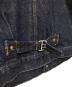 中古・古着 INTERIM WASH HEAVY KIBATA SHUTTLE HYPER BIG WWII 1ST DENIM JACKET ウォッシュ ヘビー キバタ シャトル ハイパービッグ WWII ファースト デニムジャケット サイズ:4：15000円