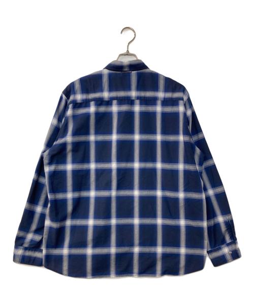 Pilgrim Surf+Supply（ピルグリム サーフサプライ）Pilgrim Surf+Supply (ピルグリム サーフサプライ) BLUE LUG (ブルーラグ) MAX VENTILATION SHIRT ブルー サイズ:Mの古着・服飾アイテム