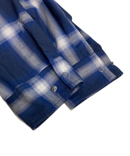 Pilgrim Surf+Supply（ピルグリム サーフサプライ）Pilgrim Surf+Supply (ピルグリム サーフサプライ) BLUE LUG (ブルーラグ) MAX VENTILATION SHIRT ブルー サイズ:Mの古着・服飾アイテム