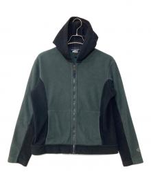 Patagonia（パタゴニア）の古着「フリースジップフーディー」｜グリーン×ブラック