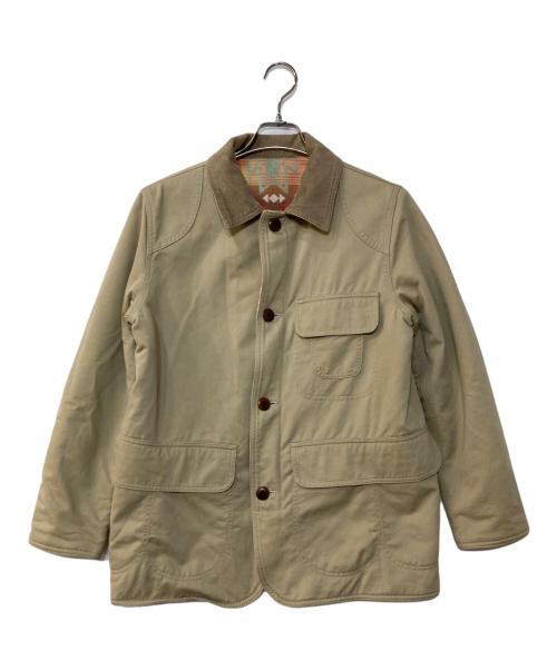 RALPH LAUREN（ラルフローレン）RALPH LAUREN (ラルフローレン) リバーシブルハンティングジャケット ベージュ サイズ:11の古着・服飾アイテム