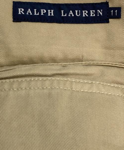 RALPH LAUREN（ラルフローレン）RALPH LAUREN (ラルフローレン) リバーシブルハンティングジャケット ベージュ サイズ:11の古着・服飾アイテム