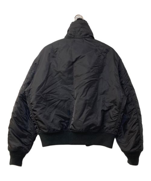 WTAPS（ダブルタップス）WTAPS (ダブルタップス) ボンバージャケット/ES / JACKET / NYLON. SATIN. CORDURA(R) / BLACK ブラック サイズ:03の古着・服飾アイテム