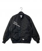 WTAPSダブルタップス）の古着「ナイロンツイル チームジャケット/TEAM / JACKET / NYLON. TWILL」｜ブラック