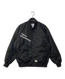 WTAPS（ダブルタップス）の古着「ナイロンツイル チームジャケット/TEAM / JACKET / NYLON. TWILL」｜ブラック