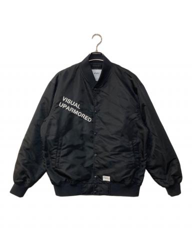 WTAPS ナイロンジャケット 261CWDT-JKM01 ブラック 03 中古・古着通販】WTAPS (ダブルタップス) ナイロンツイル チーム