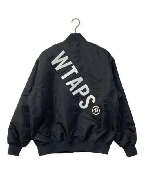 WTAPS（ダブルタップス）WTAPS (ダブルタップス) ナイロンツイル チームジャケット/TEAM / JACKET / NYLON. TWILL ブラック サイズ:02の古着・服飾アイテム