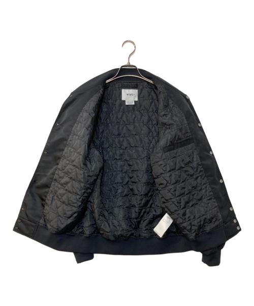 WTAPS（ダブルタップス）WTAPS (ダブルタップス) ナイロンツイル チームジャケット/TEAM / JACKET / NYLON. TWILL ブラック サイズ:02の古着・服飾アイテム