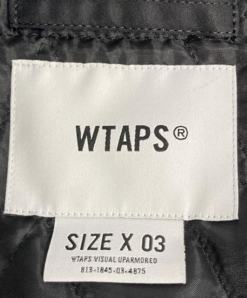 WTAPS（ダブルタップス）WTAPS (ダブルタップス) ナイロンツイル チームジャケット/TEAM / JACKET / NYLON. TWILL ブラック サイズ:02の古着・服飾アイテム