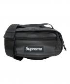 SUPREMEシュプリーム）の古着「Leather Waist Bag レザー ウエスト バッグ」｜ブラック