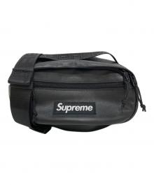 SUPREME（シュプリーム）の古着「Leather Waist Bag レザー ウエスト バッグ」｜ブラック
