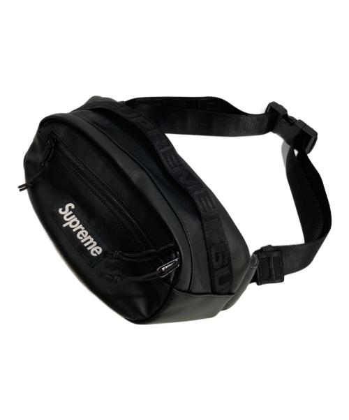 SUPREME（シュプリーム）SUPREME (シュプリーム) Leather Waist Bag レザー ウエスト バッグ ブラックの古着・服飾アイテム
