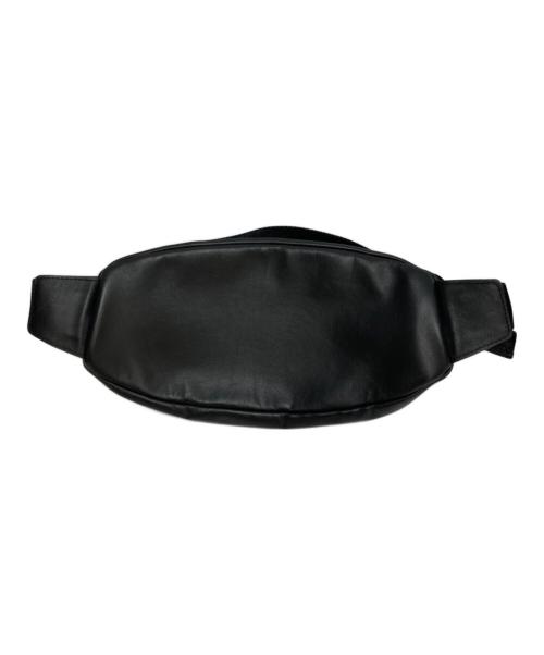 SUPREME（シュプリーム）SUPREME (シュプリーム) Leather Waist Bag レザー ウエスト バッグ ブラックの古着・服飾アイテム