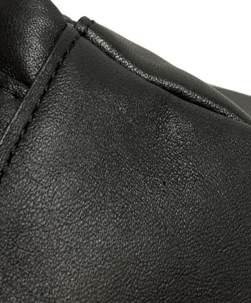 SUPREME（シュプリーム）SUPREME (シュプリーム) Leather Waist Bag レザー ウエスト バッグ ブラックの古着・服飾アイテム