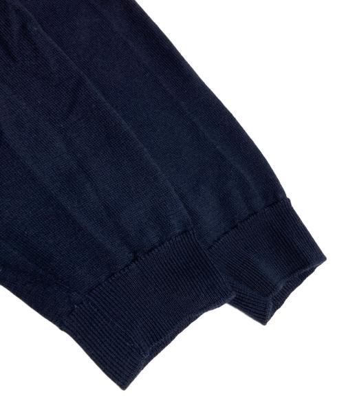 JOHN SMEDLEY（ジョンスメドレー）JOHN SMEDLEY (ジョンスメドレー) メリノウールタートルネックニット ネイビー サイズ:Mの古着・服飾アイテム