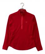 ARC'TERYXアークテリクス）の古着「ハーフジッププルオーバーフリース/Delta LT Zip Neck Pullover」｜レッド