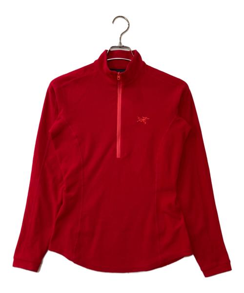 ARC'TERYX（アークテリクス）ARC'TERYX (アークテリクス) ハーフジッププルオーバーフリース/Delta LT Zip Neck Pullover レッド サイズ:Sの古着・服飾アイテム