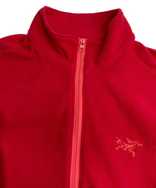 ARC'TERYX（アークテリクス）ARC'TERYX (アークテリクス) ハーフジッププルオーバーフリース/Delta LT Zip Neck Pullover レッド サイズ:Sの古着・服飾アイテム