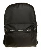LeSportsacレスポートサック）の古着「ROUTE BACKPACK バックパック 」｜ブラック